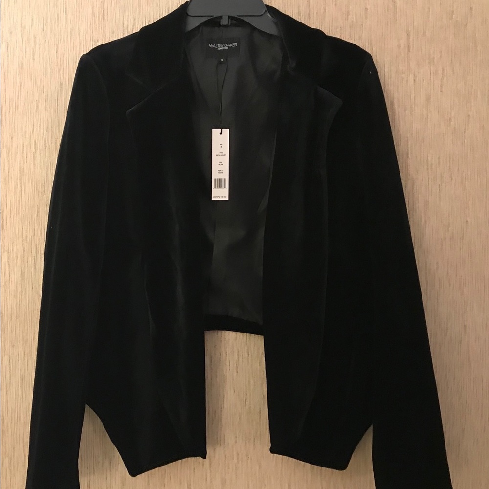 Walter Baker Velvet Blazer